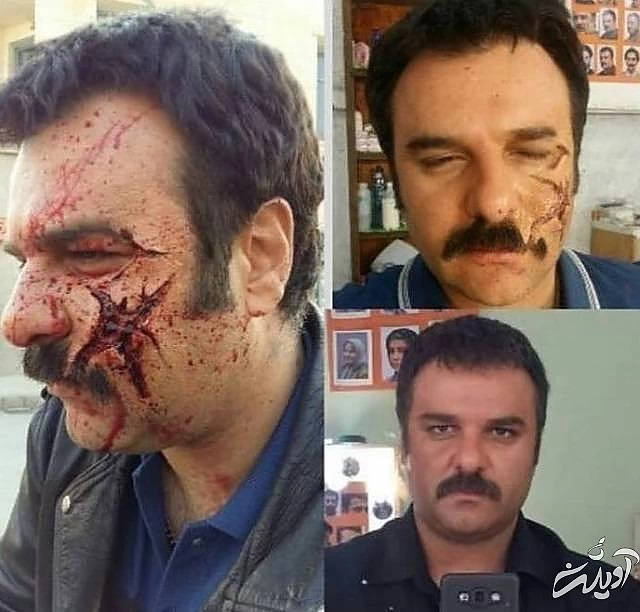 گریم مجید سعیدی در سریل سرزمین کهن گریم متفاوت مجید سعیدی